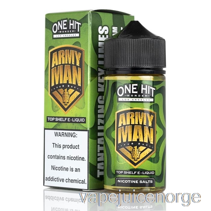 Vape Juice Army Man - One Hit Wonder - 100ml 3mg